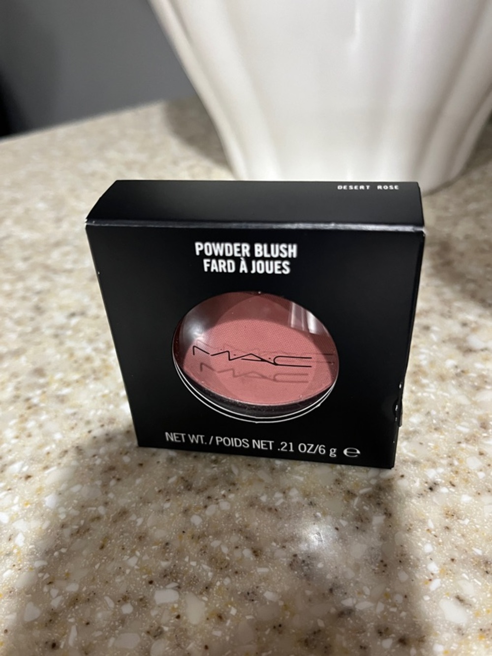 MAC Cosmetics Desert Rose Powder Blush - Rosy Mauve Pink